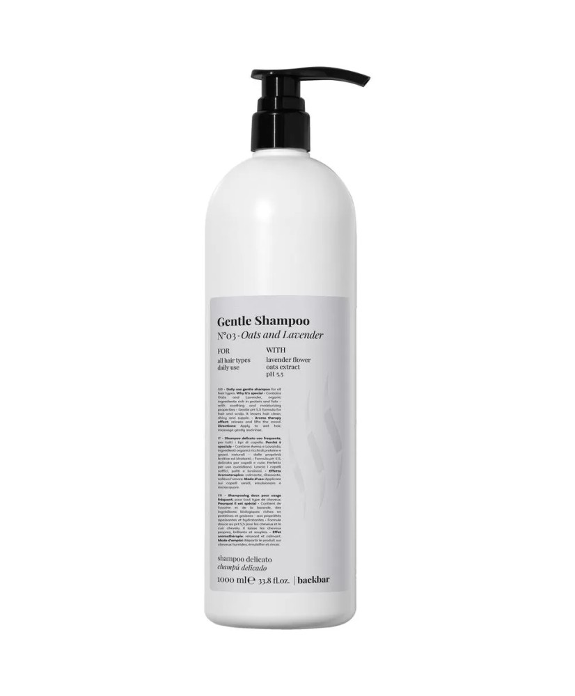 Shampoing Back Bar Douceur N°3 (1L) - FVITA