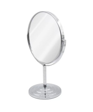 Miroir 21 cm grossissant x5  avec pied support