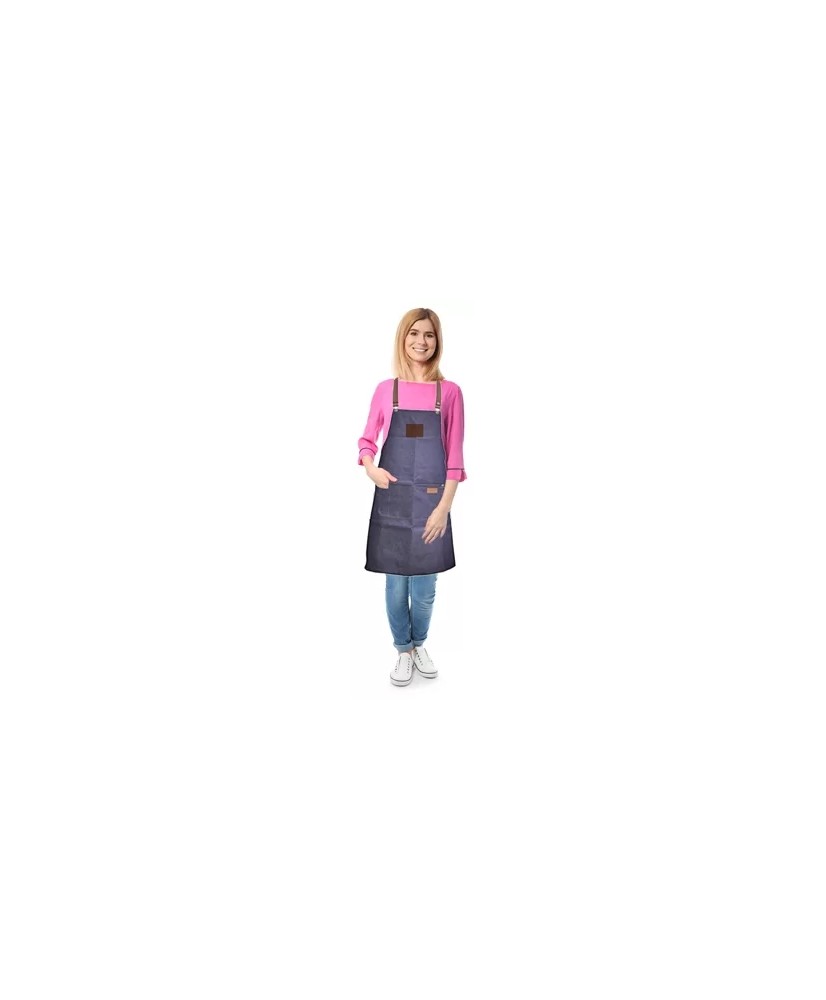 Tablier TOMY toile Jean et laniere