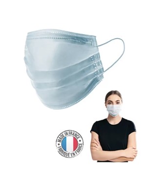 Masque médical bleus boîte de 50pcs