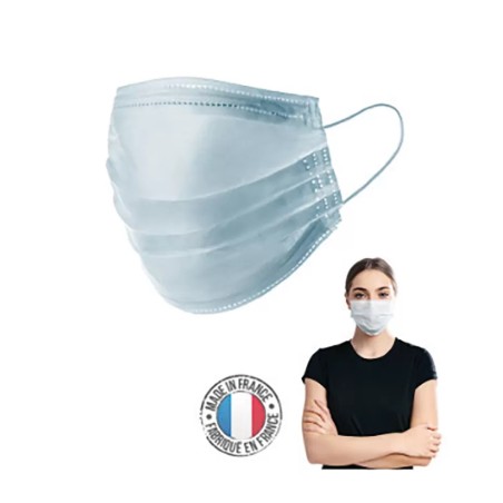 Masque médical bleus boîte de 50pcs