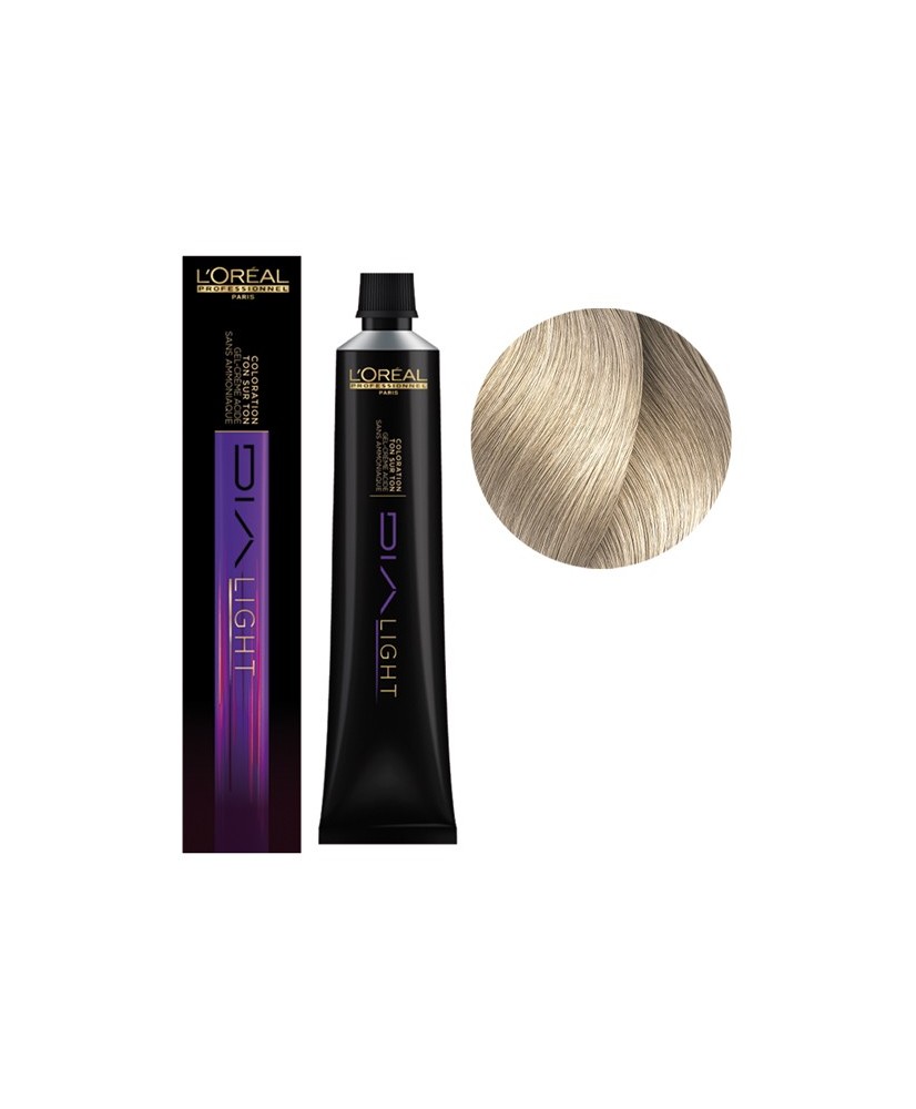 10.01 - BLOND TRÈS CLAIR MILKSHAKE CENDRE - COLORATION DIALIGHT - (50ml)