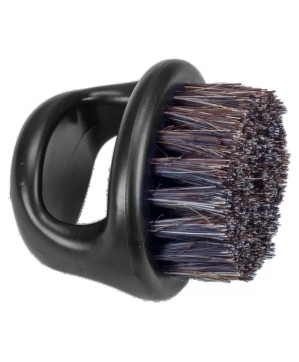 Brosse sanglier barbe Mini 60x40 mm poignée