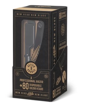 Kit Rasoir CLICK & CLEAN + 80 LAMES - CERUNIK