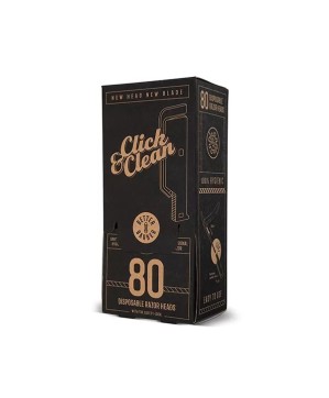 Kit Rasoir CLICK & CLEAN + 80 LAMES - CERUNIK