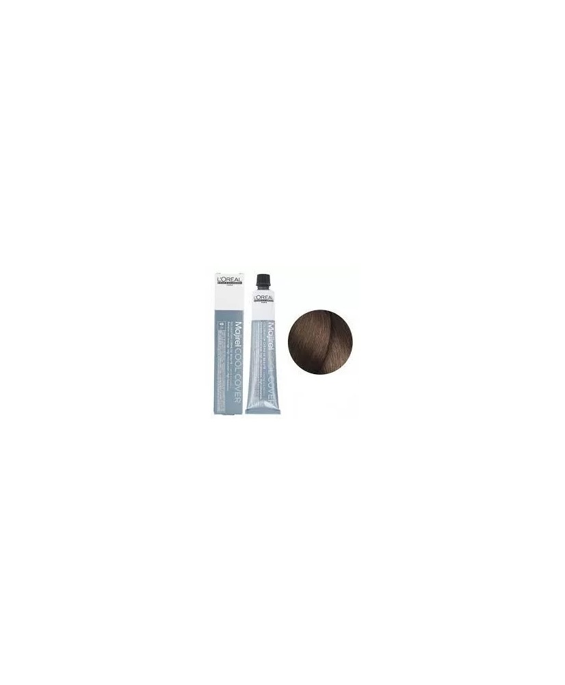 7.82 - BLOND MOCCA IRISE - COLORATION MAJIREL COOL COVER - (50ml)