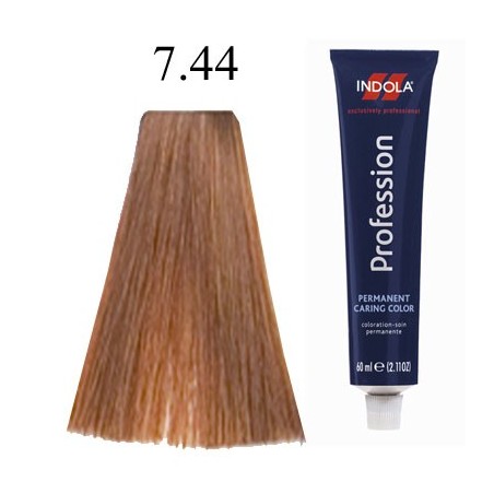 Coloration PRO INDOLA 7.44 - Schwarzkopf (60ml)