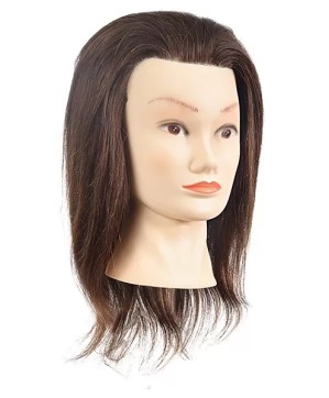 Tête d'Étude LYSA - Cheveux Naturels Blond Foncé 30/35 cm