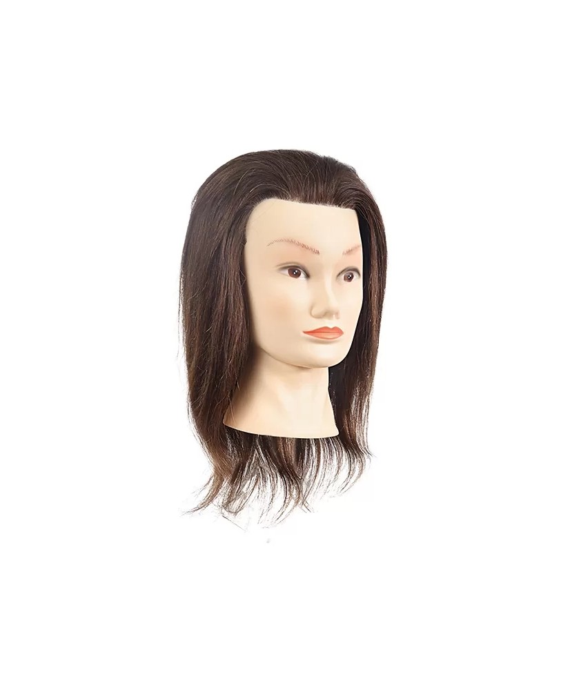 Tête d'Étude LYSA - Cheveux Naturels Blond Foncé 30/35 cm