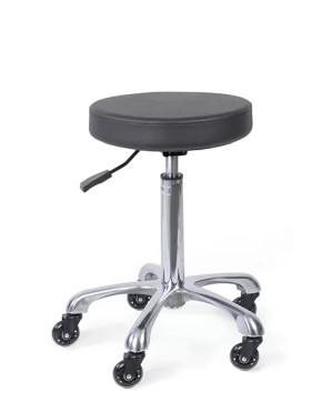 Tabouret ALPINE Noir roulette SUPER-TEAM 25