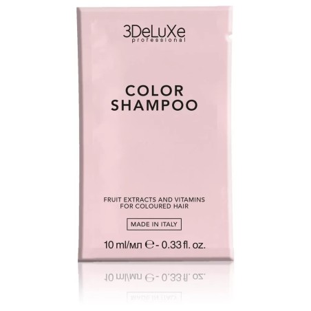 3DeLuxe Shampo.testeur10 ml Cheveux colorés x 50