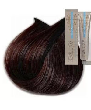 4.52 - CHATAIN CHOCOLAT ACAJOU - COLORATION 3DELUXE - (100ml)