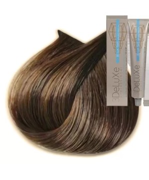 6.31 - BLOND FONCÉ DORÉ CENDRE - COLORATION 3DELUXE - (100ml)