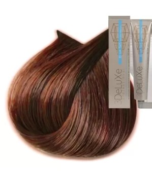 6.4 - BLOND FONCÉ CUIVRÉ - COLORATION 3DELUXE - (100ml)