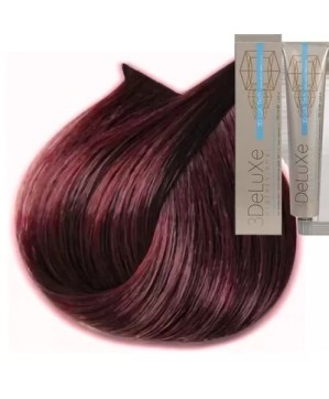 6.62 - BLOND FONCÉ ROUGE VIOLET - COLORATION 3DELUXE - (100ml)