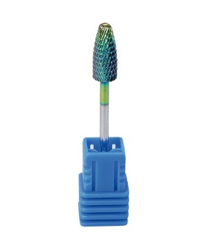 Embout ponceuse manucure TUNGSTEN OLIVE-MEDIUM