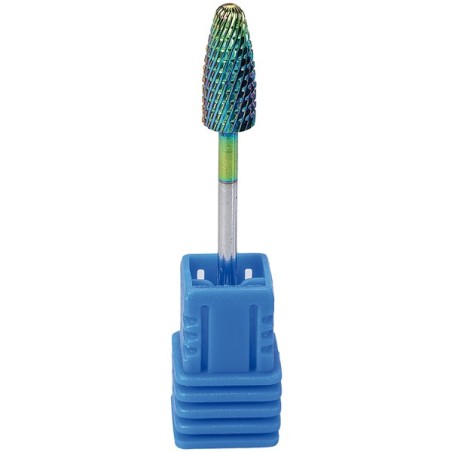 Embout ponceuse manucure TUNGSTEN OLIVE-MEDIUM