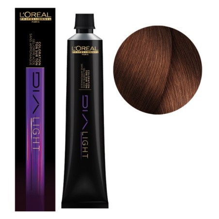 6.35 - BLOND FONCÉ DORÉ ACAJOU - COLORATION DIALIGHT - (50ml)