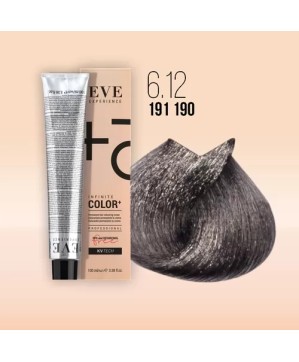 6.12 - BLOND FONCÉ CENDRE IRISE - COLORATION EVE - (100ml)