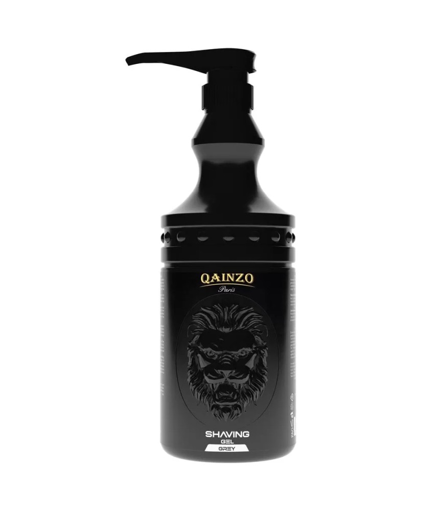 Gel rasage Gris - QAINZO (750ml)