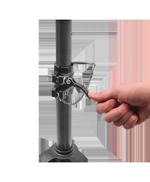 Pied pour Tête d'Étude TRIPLEX-2 - Réglable 0.95 à 1.75cm, Métal, avec Sac