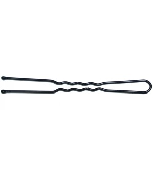 Epingle Kifix Noire Ondulée (55mm) 500GR