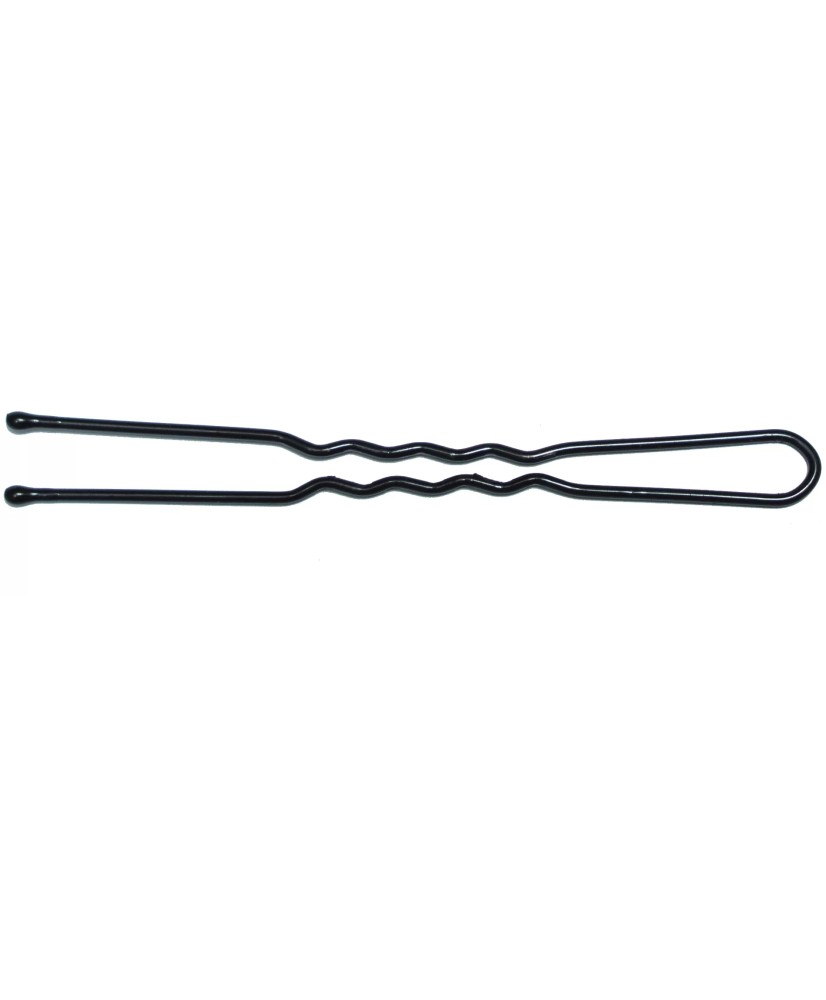 Epingle Kifix Noire Ondulée (55mm) 500GR