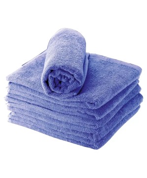 Serviette marine 100% coton  (50x90cm) x6