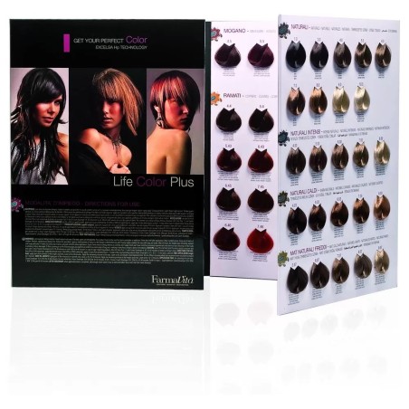Nuancier LIFE COLOR 140 nuances grandes mèches