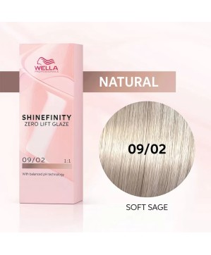 09/02 - SOFT SAGE - COLORATION SHINEFINITY - (60ml)