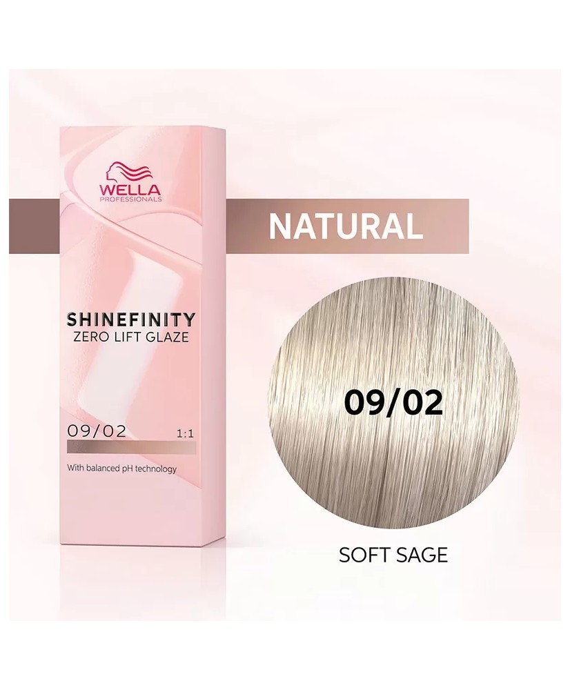 09/02 - SOFT SAGE - COLORATION SHINEFINITY - (60ml)