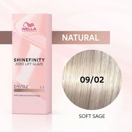 09/02 - SOFT SAGE - COLORATION SHINEFINITY - (60ml)