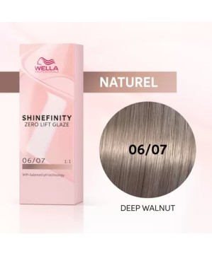 06/07 - DEEP WALNUT - COLORATION SHINEFINITY - (60ml)