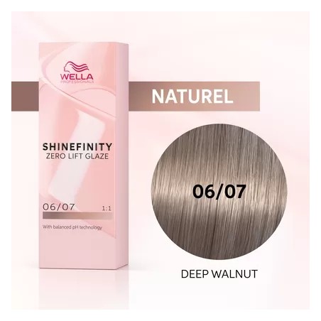 06/07 - DEEP WALNUT - COLORATION SHINEFINITY - (60ml)