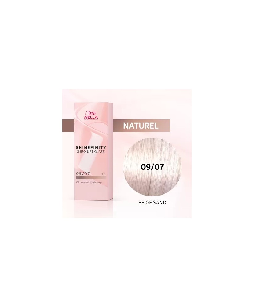 09/07 - BEIGE SAND - COLORATION SHINEFINITY - (60ml)
