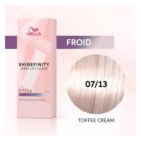 07/13 - TOFFEE CREAM - COLORATION SHINEFINITY - (60ml)