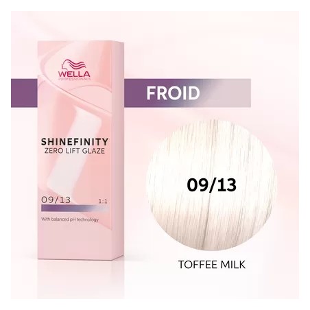 09/13 - TOFEE MILK - COLORATION SHINEFINITY - (60ml)