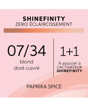 07/34 - PAPRIKA SPICE - COLORATION SHINEFINITY - (60ml)