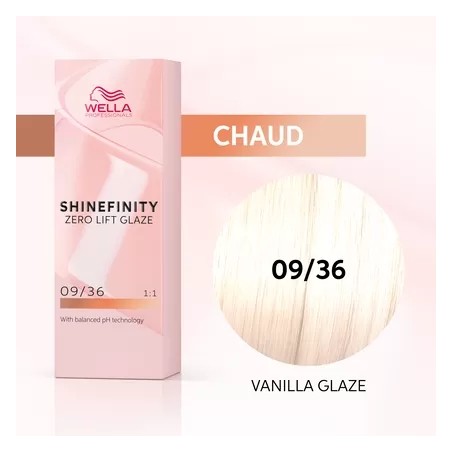 09/36 - VANILLE GLAZE - COLORATION SHINEFINITY - (60ml)