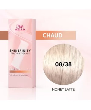 08/38 - HONEY LATTE - COLORATION SHINEFINITY - (60ml)