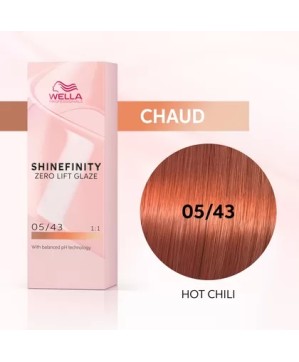 05/43 - HOT CHILI - COLORATION SHINEFINITY - (60ml)