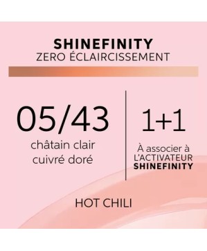 05/43 - HOT CHILI - COLORATION SHINEFINITY - (60ml)