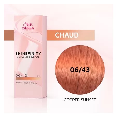 06/43 - COPPER SUNSET - COLORATION SHINEFINITY - (60ml)
