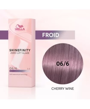 06/6 - CHERRY WINE - COLORATION SHINEFINITY - (60ml)