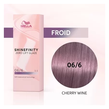 06/6 - CHERRY WINE - COLORATION SHINEFINITY - (60ml)