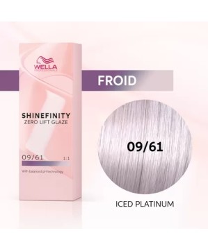 ICED PLATINIUM  - COLORATION SHINEFINITY - (60ml)