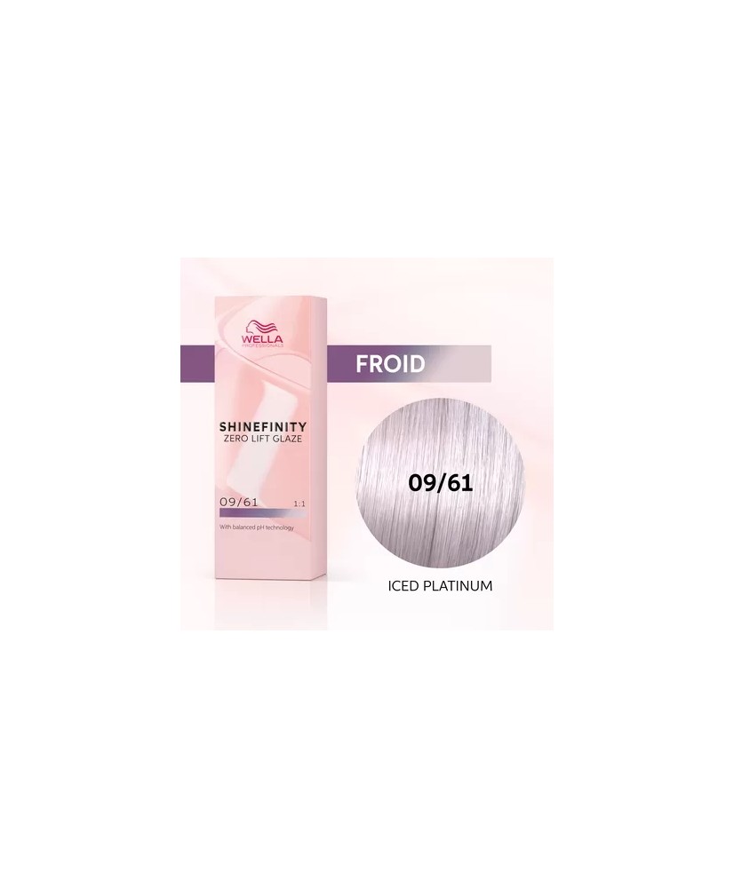 ICED PLATINIUM  - COLORATION SHINEFINITY - (60ml)