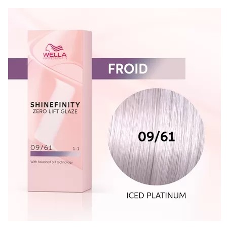 ICED PLATINIUM  - COLORATION SHINEFINITY - (60ml)