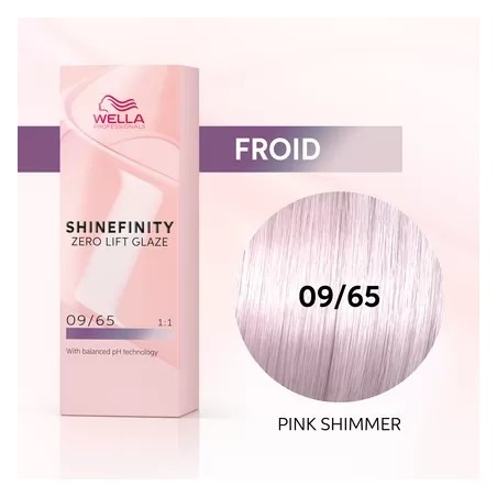 09/65 - PINK SHIMMER - COLORATION SHINEFINITY - (60ml)