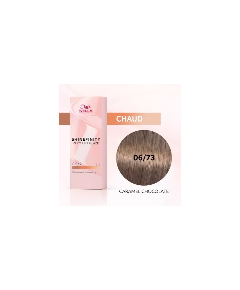 CARAMEL CHOCOLATE - COLORATION SHINEFINITY - (60ml)